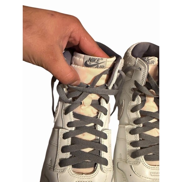 Nike Jordan Air Ship PE SP Tech Grey White Shoes DZ3497-100 Mens Sz 12 Neutral - Picture 6 of 11